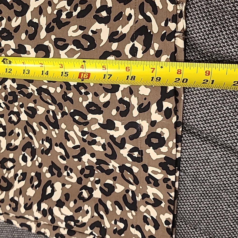 Merona Women's Leopard Animal Print Skirt - Picture 7 of 10